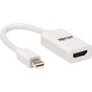 Tripp Lite Mini DisplayPort to HDMI Active Adapter 4K M-F White mDP to HDMI - American Tech Depot
