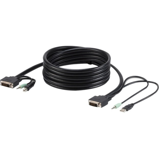 Belkin TAA DVI-USB-AUD SKVM CBL, DVI-D M-M; USB A-B, 10'
