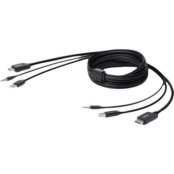 Belkin DisplayPort + USB A-B +Audio Combo Cable