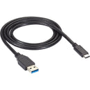 Black Box USB 3.1 Cable - Type C Male to USB 3.0 Type A Male, 5-Gbps, 1-m (3.2-ft.)