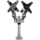 StarTech.com Desk Mount Dual Monitor Arm - Premium Articulating Desktop VESA Mount up to 27" Displays - Height Adjustable - Clamp-Grommet