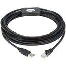 Tripp Lite USB-A to RJ45 Rollover Console Cable Cisco Compatible M-M 15ft - American Tech Depot