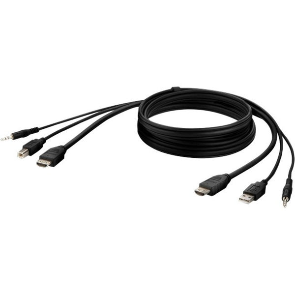 Belkin HDMI High Retention + USB A-B + Audio Passive Combo KVM Cable