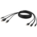 Belkin MiniDP to DP + USB A-B + Audio Passive Combo KVM Cable