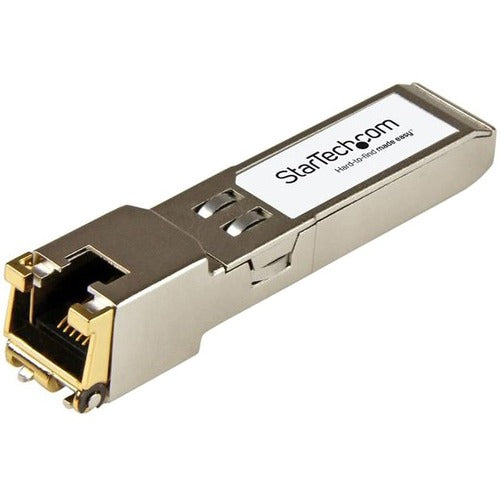 StarTech.com Extreme Networks 10070H Compatible SFP Module - 1000BASE-T - 1GE Gigabit Ethernet SFP to RJ45 Cat6-Cat5e Transceiver - 100m