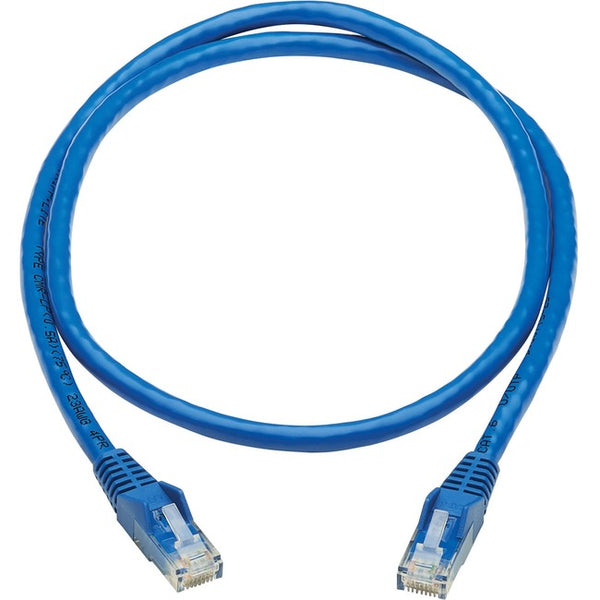 Tripp Lite Cat6 Snagless UTP Network Patch Cable (RJ45 M-M), Blue, 3 ft. - American Tech Depot