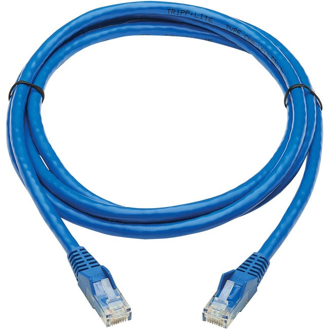 Tripp Lite Cat6 UTP Patch Cable (RJ45) - M-M, PoE, Gigabit, Snagless, CMR-LP, Blue, 6 ft. - American Tech Depot