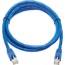 Tripp Lite Cat6a Patch Cable F-UTP Snagless w- PoE 10G CMR-LP Blue M-M 6ft - American Tech Depot