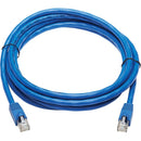 Tripp Lite Cat6a Patch Cable F-UTP Snagless w- PoE 10G CMR-LP Blue M-M 10ft - American Tech Depot