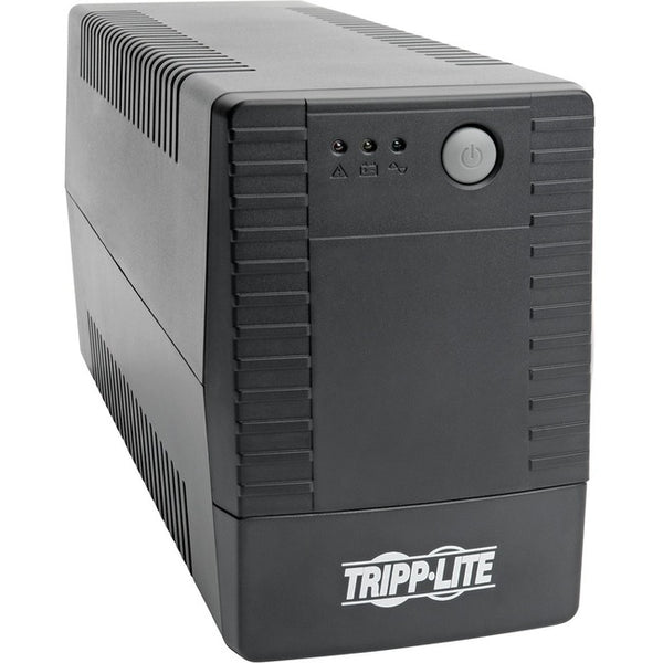 Tripp Lite UPS Desktop 650VA 360W AVR Battery Back Up Compact 120V 6 Outlet - American Tech Depot