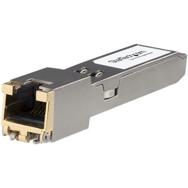 StarTech.com HPE JL563A Compatible SFP+ Module - 10GBASE-T - 10GE Gigabit Ethernet SFP+ to RJ45 Cat6-Cat5e - 30m