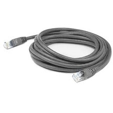AddOn 2ft RJ-45 (Male) to RJ-45 (Male) Straight Gray Cat6 UTP PVC Copper Patch Cable - American Tech Depot