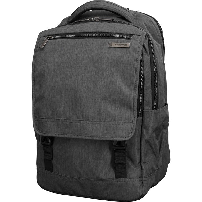 Samsonite Modern Utility Carrying Case (Backpack) for 15.6" Notebook - Charcoal, Charcoal Heather