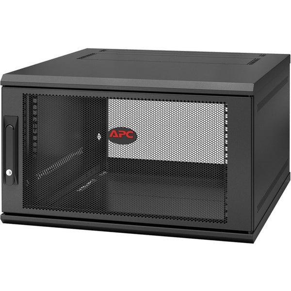 APC by Schneider Electric NetShelter WX 6U Single Hinged Wall-mount Enclosure 600mm Deep - American Tech Depot