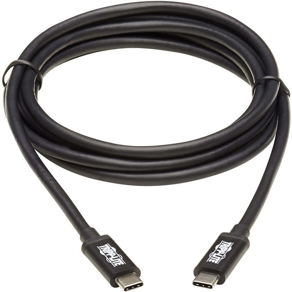 Tripp Lite Thunderbolt 3 Cable 20 Gbps Passive 5A 100W PD 4K USB C M-M 2M - American Tech Depot