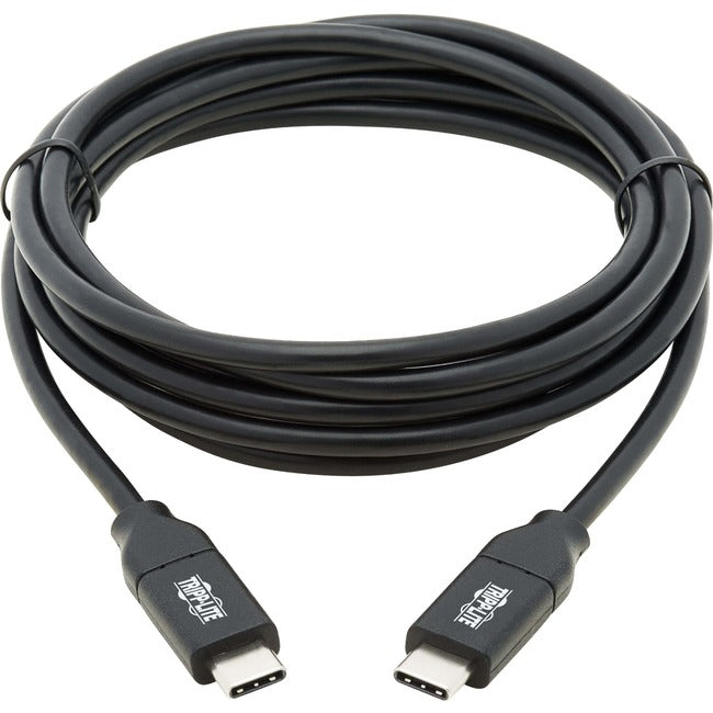 Tripp Lite USB Type C to USB C Cable USB 2.0 5A Rating USB-IF Cert M-M 2M - American Tech Depot