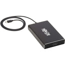 Tripp Lite USB C to Dual M.2 SATA SSD-HDD Enclosure Adapter USB 3.1 Gen 2 Black - American Tech Depot