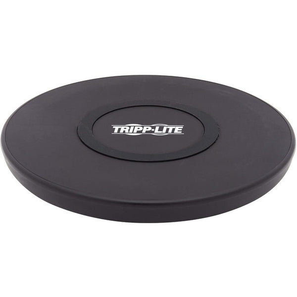 Tripp Lite Wireless Phone Charger - 10W, Qi Certified, Apple and Samsung Compatible, Black - American Tech Depot