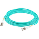 AddOn 3m LC (Male) to LC (Male) Green OM3 Duplex Fiber OFNR (Riser-Rated) Patch Cable
