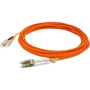 AddOn 3m LC (Male) to SC (Male) TAA Compliant Orange OM1 Duplex Fiber OFNR (Riser-Rated) Patch Cable - American Tech Depot