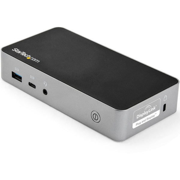 StarTech.com USB-C Dock - Dual Monitor 1080p HDMI Laptop Docking Station - 60W Power Delivery - 1x USB-C, 3x USB-A, GbE - Mac & Windows