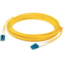AddOn 3m LC (Male) to LC (Male) Yellow OM3 Duplex Fiber OFNR (Riser-Rated) Patch Cable - American Tech Depot