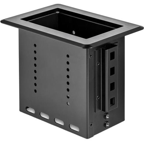 StarTech.com Single-Module Conference Table Connectivity Box - For Adding Power - Charging - AV - Laptop Docking Module