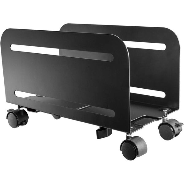 Tripp Lite Mobile CPU Caddy for Computer Towers - Width Adjustable, Locking Casters, Black - American Tech Depot