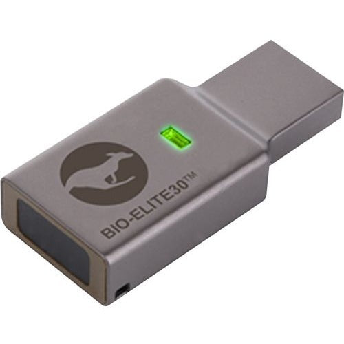 Kanguru Defender Bio-Elite30™ Fingerprint Hardware Encrypted USB Flash Drive 64GB