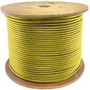 AddOn 1000ft Non-Terminated Yellow Cat6A UTP PVC Copper Patch Cable