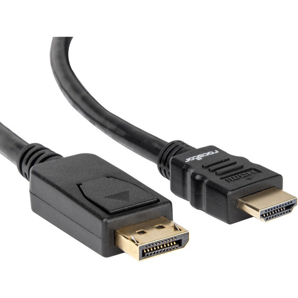 Rocstor Premium DisplayPort® to HDMI converter cable M-M- 6 ft (2m) - 4K