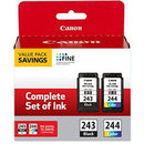 Canon PG-243 - CL-244 Original Ink Cartridge - Value Pack - Black, Color