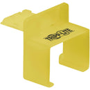 Tripp Lite Universal RJ45 Plug Locks Patch Panel Wall Plate Yellow 10 Pack - American Tech Depot