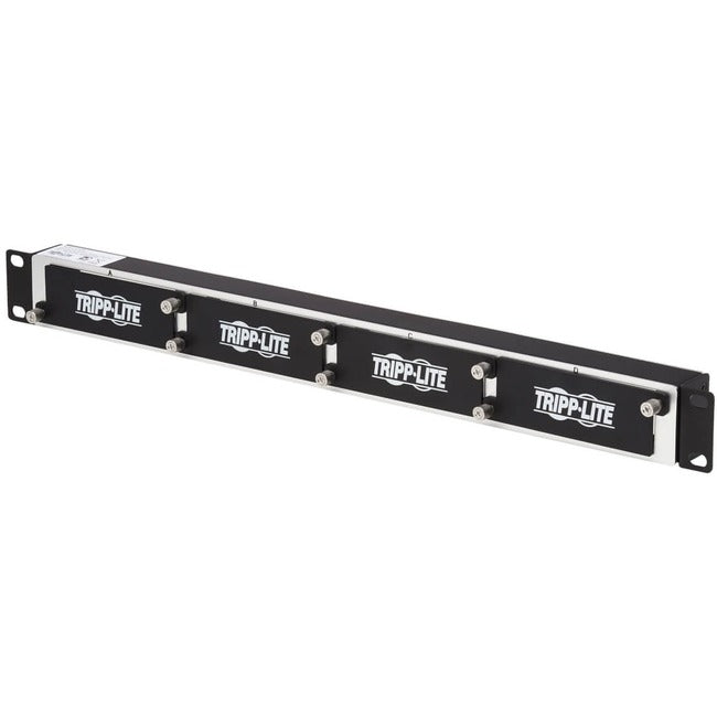 Tripp Lite High-Density Copper-Fiber Enclosure Mini Panel, 1U, 4-Cassette Capacity - American Tech Depot