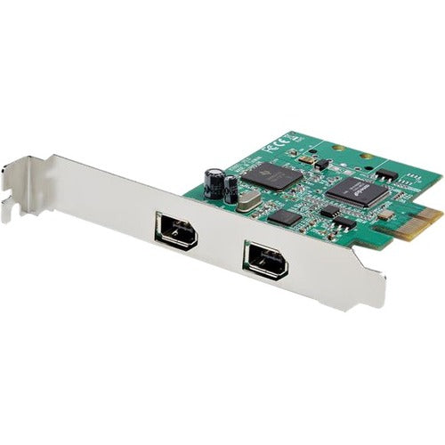 StarTech.com 2 Port 1394a PCI Express FireWire Card - TI TSB82AA2 Chipset - Plug-and-Play - PCIe FireWire Adapter (PEX1394A2V2) - American Tech Depot