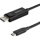 StarTech.com 6ft (2m) USB C to DisplayPort 1.4 Cable 8K 60Hz-4K - Reversible DP to USB-C or USB-C to DP Video Adapter Cable HBR3-HDR-DSC - American Tech Depot