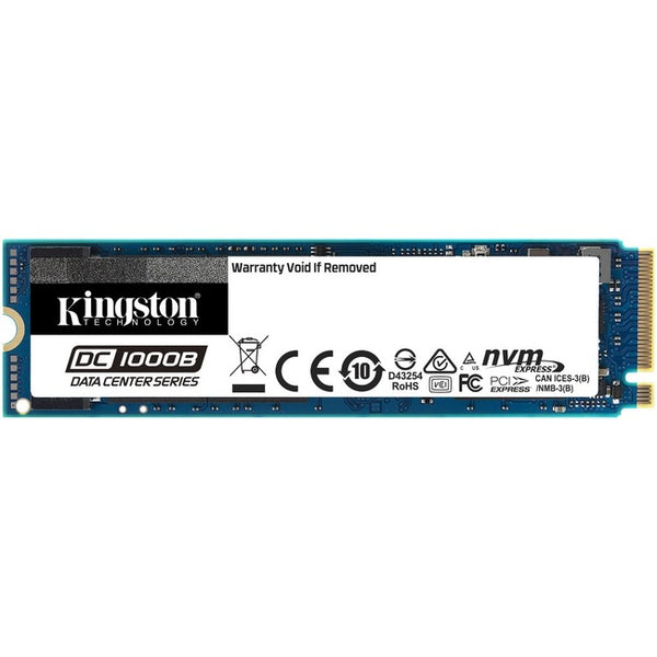 Kingston DC1000B 480 GB Solid State Drive - M.2 2280 Internal - PCI Express NVMe (PCI Express NVMe 3.0 x4) - American Tech Depot