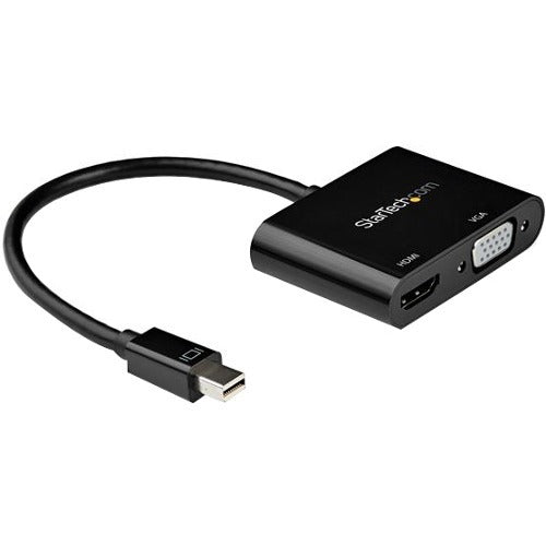 Startech 2-in-1 Mini Displayport 1.2 (hbr2) To Hdmi 2.0 4k 60hz Or Vga 1080p Monitor Adap - American Tech Depot