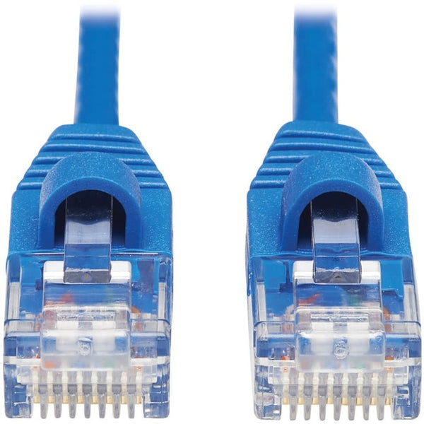 Tripp Lite Cat6a 10G Snagless Molded Slim UTP Network Patch Cable (M-M), Blue, 10 ft. - American Tech Depot