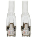 Tripp Lite Cat8 Patch Cable 25G-40G Certified Snagless M-M PoE White 20ft - American Tech Depot
