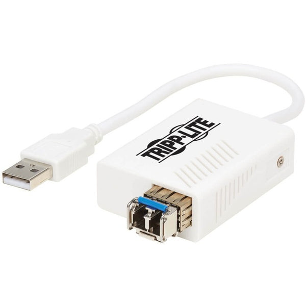 Tripp Lite USB Ethernet NIC Adapter USB 2.0 10-100Mbps 100Base-FX LC MMF - American Tech Depot