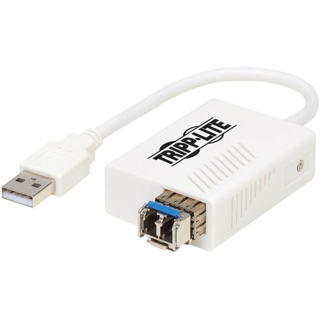 Tripp Lite USB Ethernet NIC Adapter USB 2.0 10-100Mbps 100Base-FX LC SMF - American Tech Depot