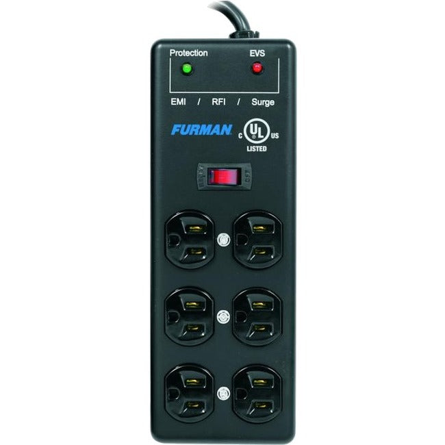 Furman Sound SS-6B-PRO 6-Outlet Surge Suppressor-Protector