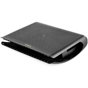 StarTech.com Ergonomic Foot Rest - Rocking Footrest with Cable Management-Storage - Foot Stand for Under Desk Support - Non Slip Rocker