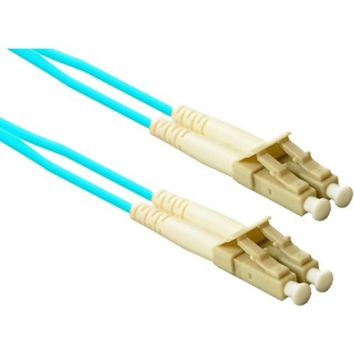 ENET 0.5M LC-LC Duplex Multimode 50-125 10Gb OM4 or Better Aqua Laser Optimized Multi-Mode (LOMM) Fiber Patch Cable 0.5 meter LC-LC Individually Tested