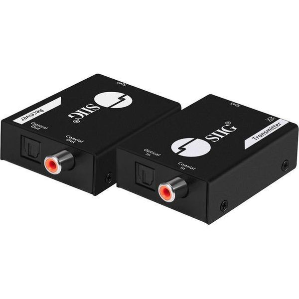 SIIG Digital Audio Extender Over Cat5e-6 Cable with PoC - American Tech Depot