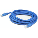AddOn 14ft RJ-45 (Male) to RJ-45 (Male) Straight Blue Cat6A UTP PVC Copper Patch Cable - American Tech Depot