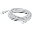 AddOn 5ft RJ-45 (Male) to RJ-45 (Male) Straight White Cat6A UTP PVC Copper Patch Cable - American Tech Depot