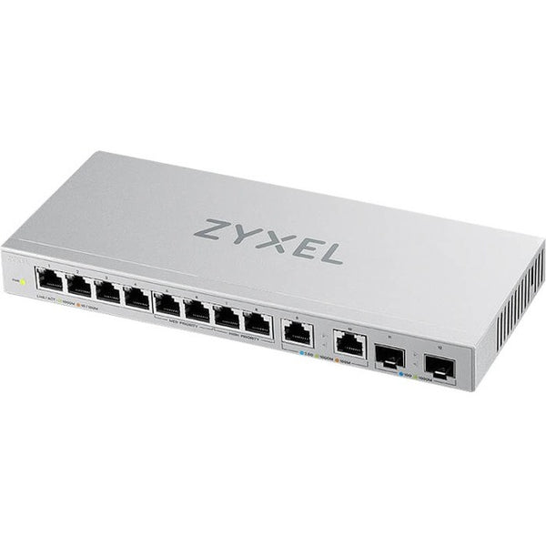 ZYXEL 12-Port Unmanaged Multi-Gigabit Switch with 2-Port 2.5G and 2-Port 10G SFP+