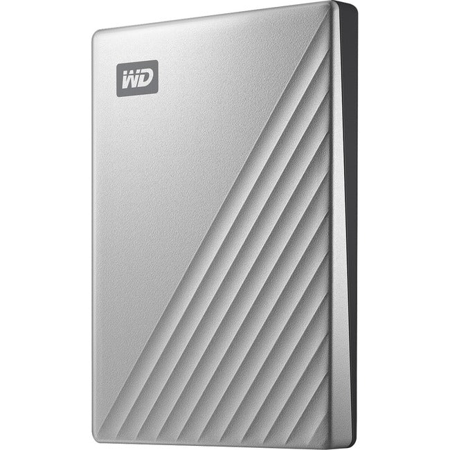 WD My Passport Ultra WDBC3C0010BSL 1 TB Portable Hard Drive - External - Silver - American Tech Depot